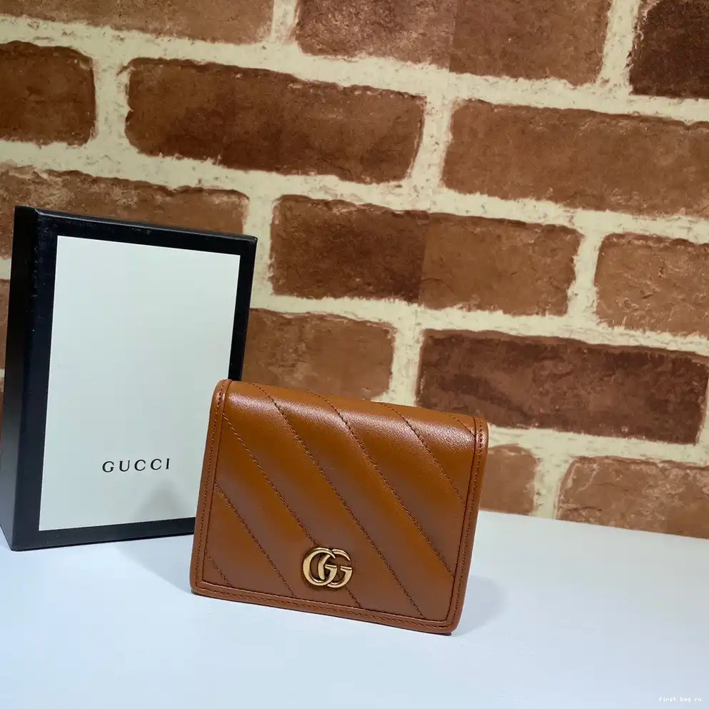 First bag ru Marmont GG case card wallet GUCCI 0702